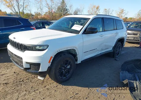 2025 Jeep Grand Cherokee L Altitude X 4X4 from USA, damaged, VIN 1C4RJKAG4S8691999